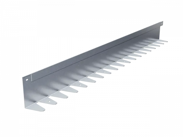 Бордюр Gidrolica Line Steel L-образный из оцинкованной стали 1200х100х70х1,5мм купить в компании "ДРЕНАЖ", цены от 877 ₽
