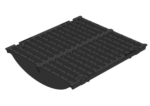 Решётка водоприёмная чугунная щелевая РВЧЩ - RU22046 - 40 - (F900) - 50x44,7x2,5 - 1,8/20 купить в компании "ДРЕНАЖ", цены от 20 737 ₽